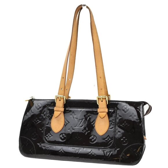 LOUIS VUITTON Rosewood Avenue Shoulder Bag Monogram Vernis AE M93510 35FB827 - Picture 1 of 15